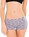 Kalon 6 Pack Women's Nylon Spandex Boyshort Panties (Medium, Sporty Tri-Blend)