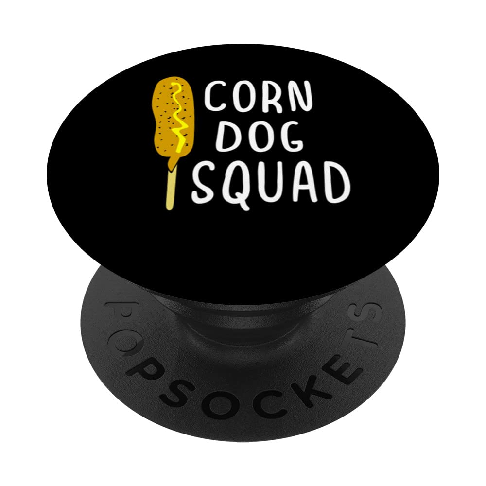Corn Dog Squad Stick Dogs Corndog Man Stick PopSockets Swappable PopGrip