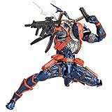 Huangyingui Deathstroke Revoltech Action Figure Approximately 170 Mm ABS & PVC Painted Action Figure