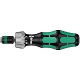 Wera - 5051461001 Kraftform 816 RA Bitholding Ratcheting Screwdriver, 1/4" Head