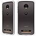 Moto Z2 Play Case Bumper White/Clear Compatible with Moto Mods (Ademite)