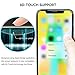 UNBREAKcable Screen Protector for iPhone Xs/iPhone X 5.8 Inch [3-Pack], [Free Installation Frame] 9H Premium Tempered Glass Screen Protector for iPhone Xs/iPhone X, Face ID Protective, Case Friendly