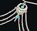 Bienvenu Women's Tassel Foot Chain Turquoise Barefoot Sandals Anklet, Gold