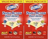 Clorox Triple Action Dust Wipes, 108 Count