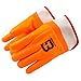 Better Grip BG105ORG Heavy Duty Premium Sandy finished PVC Coated-Supported Glove with Safety Cuff, Chemical Resistant, Large, Fluorescent Orange, Sanitation Gloves (12 Pair)