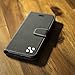 SafeSleeve SS-6+Bl iPhone 6 Plus/6S Plus Cell Phone Radiation Blocker and RFID Wallet Case, Black