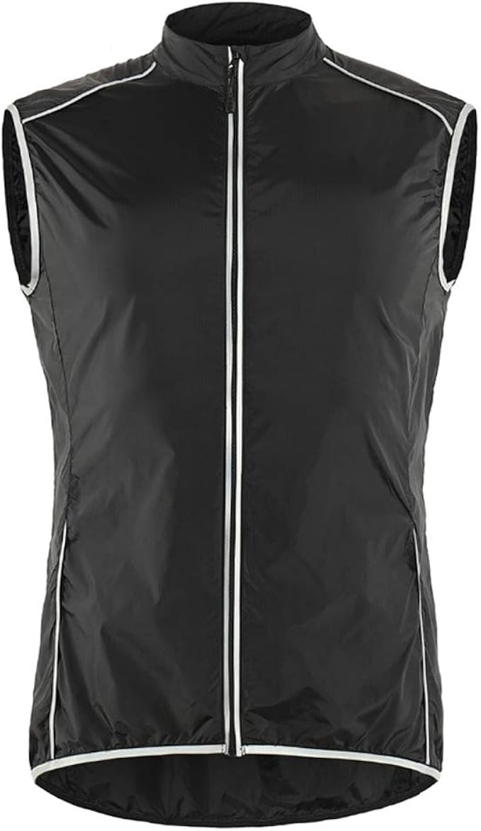 AMEA Cycling Running Vest Sleeveless for Men Women, Reflective Bicycle