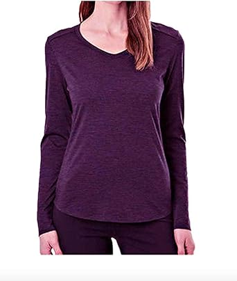 camiseta lana merino mujer