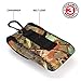 USA Gear Sunglasses and Eyeglasses Case - Clip On Sunglasses Case Fits Designer Glasses & Shades - Black