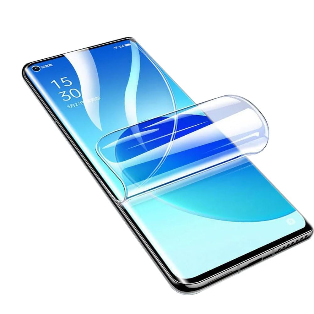 Piniwwe for Oppo Find X5 Lite Hydrogel Screen Protector Set, 2 Pack Transparent TPU Screen Protector Flim, HD Clear (Not Glass)