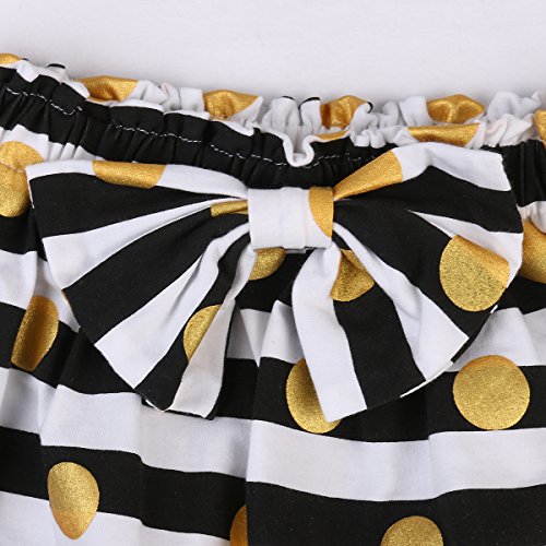 Baby Girl Big &Little Sister Bodysuit Tops Bowknot Striped Skirts Dress Set (2-3 Years, Big Sister)