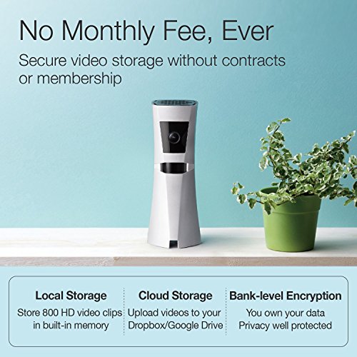 SENS8 Home Security Camera System with Alarm/Siren, 1080p Smart Wireless / 2.4G Wi-Fi Indoor Camera, No Subscription, Customized Motion Zone, Night Vision, Two-Way Audio