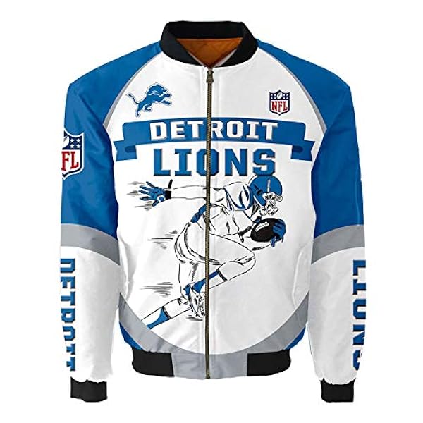 Ayushop Veste Pour Homme Chicago Bears Vetements D Exterieur Classiques D Automne Veste De Bombardier D