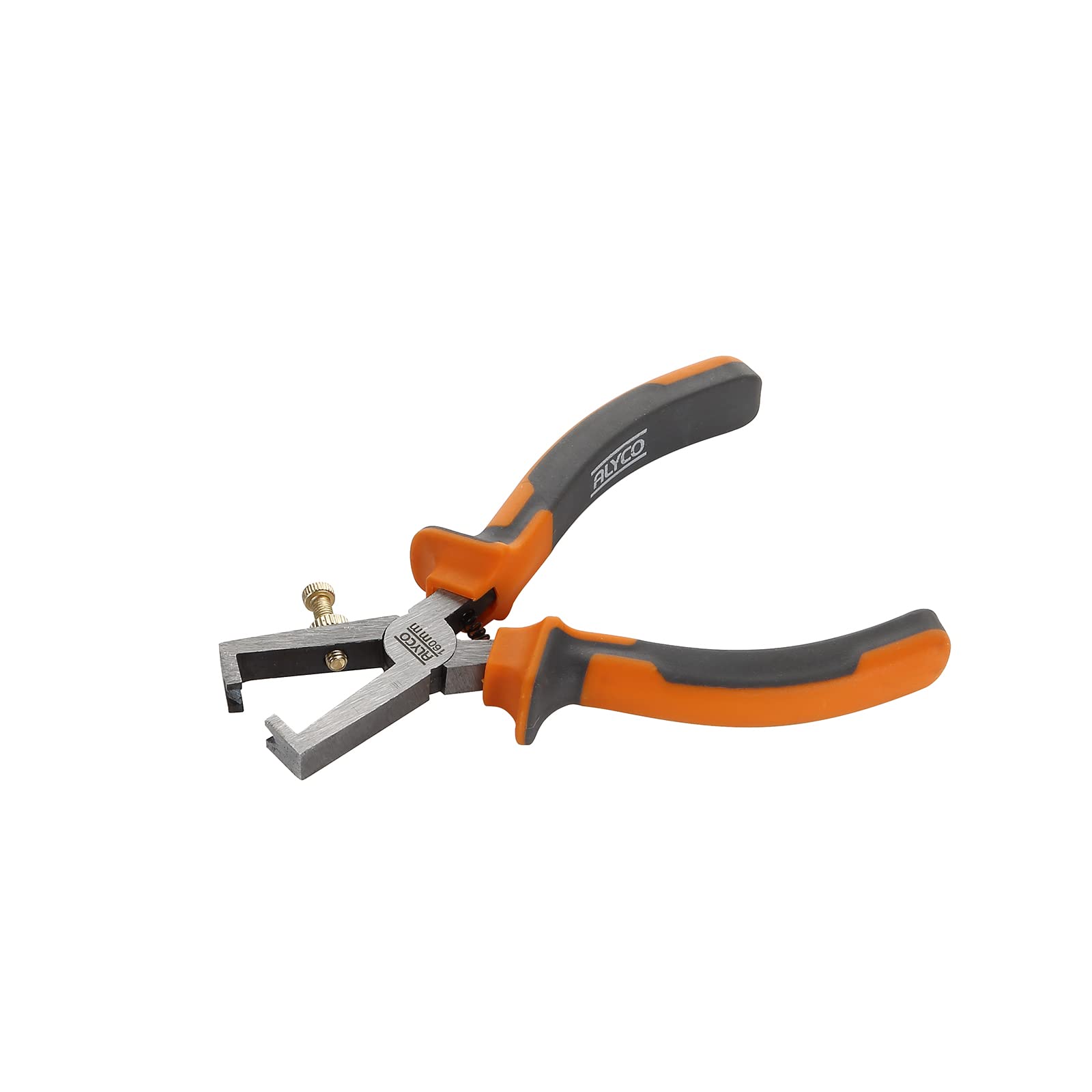 Alyco 170595 – Stripping Pliers, HR High Resistance, DIN 160 Cr-V Stainless Steel, 160 mm with Bi-Material Handle