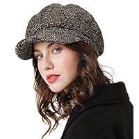 Sumolux Women Beret Newsboy Hat French Cotton Cap Classic Autumn Spring Winter Hats