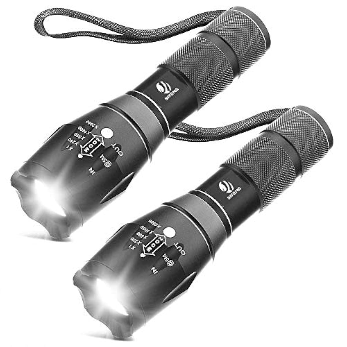 Tactical Flashlight, YIFENG XML T6 Ultra Bright LED Flashlight with Adjustable F eBay