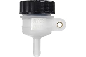 LE LEFOSSI Universal Motorcycle Foot Rear Brake Master Cylinder Tank Oil Cup Fluid Bottle Reservoir