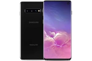 Samsung Galaxy S10 128GB 6.1" 4G LTE Unlocked, Prism Black (Renewed)