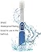 Cordless Cleaning Brush,Electric Powerful Brush for Kitchen Shower Bathtub Bidet with 5 Brush Heads