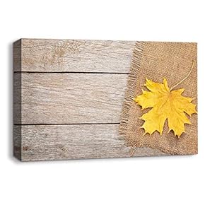 signwin - Canvas Wall Art - Leaf on...