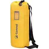 CAMNAL Large Capacity Rope Bag, Waterproof Folding Shoulder Backpack with Tightness and Carry Straps, Arborist Throw Bag, Rock Climbing Backpack (330ft)