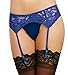 Dreamgirl Women's Plus-Size Sultry Nights Garter Belt
