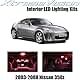 XtremeVision Nissan 350Z 2003-2008 (5 Pieces) Blue Premium Interior LED Kit Package + Installation Tool