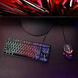 Acer Nitro TKL Gaming Keyboard - 3 Zone Backlit LED