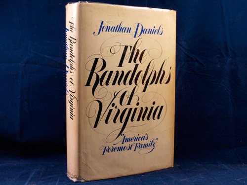 The Randolphs of Virginia 0385002998 Book Cover