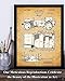 Vintage Willys Jeep - 11x14 Unframed Patent Print - Makes a Great Man Cave Decor and Gift Under $15 for Jeep Owners and Enthusiasts