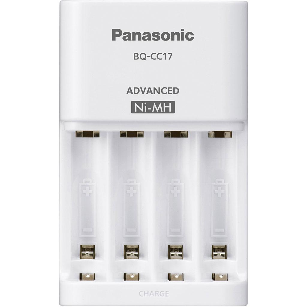 Panasonic eneloop Advanced, Cargador Individual de batería con 4 Luces