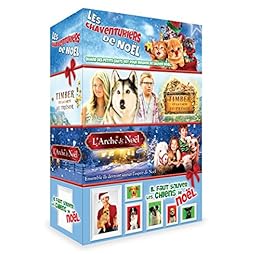Animaux - Coffret 4 Films : Il Faut Sauver Les Chiens De Noël + Les Chaventuriers De Noël + L'arche De Noël + Timber Et La Carte Au Trésor - Pack