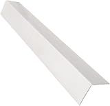 Truly PVC Supplies White 50mm UPVC Flexi Angle Trim 5m Plastic Architrave Cover view 2
