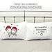 BoldLoft Merry Christmas Couple Coffee Mugs - His and Hers Matching Christmas Coffee Cups, Couples Mug Gifts for Him and Her, Husband, Wife, Boyfriend, Girlfriend