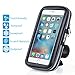 Bike Phone Mount, RISEPRO Waterproof Universal Case Bicycle & Motorcycle Mount Cradle Holder Dust Rain Snow Resistant for Smart Phone 5.7' iPhone 6 6S, 7, 7 Plus