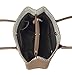 HOXIS Classical Office Lady Minimalist Pebbled Faux Leather Handbag Tote/Magnetic Snap Purse