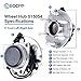 ECCPP 515054 Front Wheel Hub Bearing Assembly for Cadillac Escalade Chevy Tahoe Avalanche Silverado Suburban Express 1500 2500 GMC Yukon Sierra Savana 1500 (2WD Only) w/ABS 6 Lugs Left or Right