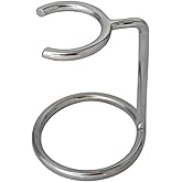 Super Safety Razors Chrome Shaving Brush Stand from, Prolong Shave Brush Life with this Stand by Drying with the Bristles Facing Down