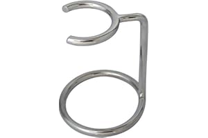 Super Safety Razors Chrome Shaving Brush Stand from, Prolong Shave Brush Life with this Stand by Drying with the Bristles Facing Down
