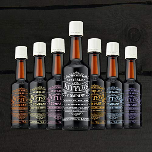 Australian Bitters Company Smoke Bitters 125ML [4oz] Bottle, Aromatic Smoked Herb Cocktail Mixer