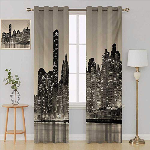 Benmo House New York Grommit Curtain Sound Asleep Room