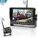 Amtifo Digital Wireless Backup Camera and 7'' Monitor For RVs,Trucks,Trailers,High-Speed Observation System With Stable Signal ,Adjustable Rear/Front View Camera, Guide Lines ON/Off, IP69K Waterproof primary