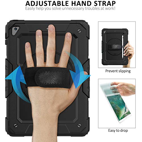 iPad 6th/5th Generation Case, iPad 9.7 Case 2018/2017, [Kid Proof