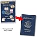 Transparent Plastic Passport Cover - 6 Pack