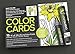Chameleon Color Card 4 Pack Set Flowers , Nature , Zen Doodle and Totally Tattoo