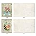 The Best Card Company - 10 Retro Blank Cards with Envelopes (4 x 5.12 Inch) - Artistic Boxed Assortment, Vintage Note Cards - Scentiments M6472OCB