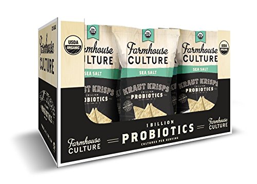 Farmhouse Culture Kraut Krisps, Sea Salt Bags, 12-5 oz.