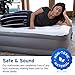 Etekcity Air Mattress with Built-in Pump, Inflatable Blow Up Air Bed with Coil Technology, Camping Double Elevated Airbed, 2-Year Warranty, White (Twin 16.5)thumb 2