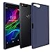 Orzly Razer Phone Case, FlexiCase for The Razer Gaming Smartphone (2017 Android Model) - Protective Flexible Silicon Gel Phone Case in Blue
