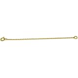 14K Yellow Gold Rope Chain Extender 